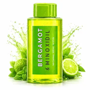 500ML Minoxidil Shampoo – Sulfate-Free with Bergamot– Deep Cleansing & Nourishing Formula for Fuller, Thicker-Looking Hair – Unisex Anti Hairloss shampoo , hair growth shampoo