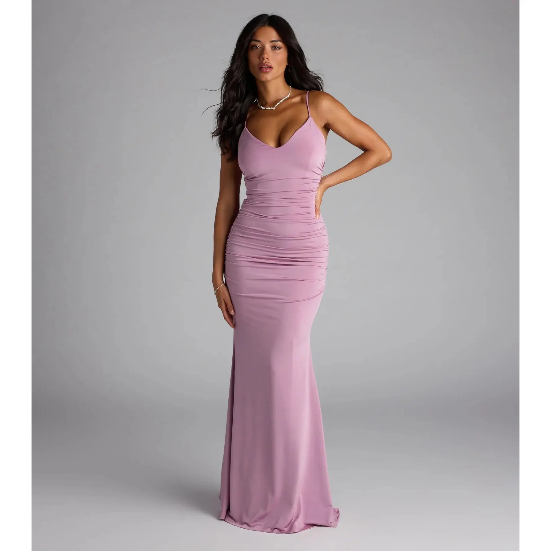 Justine V-Neck Mermaid Formal Dress - TikTok Shop Justine V-Neck Mermaid Formal Dress - TikTok Shop
