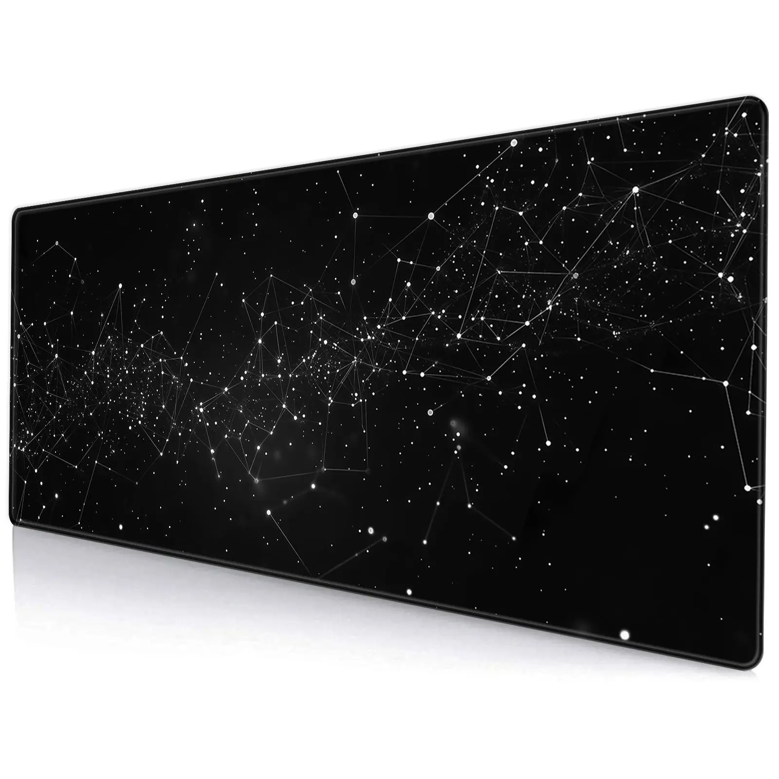 Abstract Line Pattern Mouse Pad, Large Game Mouse Pad, Computer Desk Mat, Keyboard Pad, Non-slip Office Mousepad, Table Accessories, Gaming Desk Accessory, Aesthetic Desk Accessories