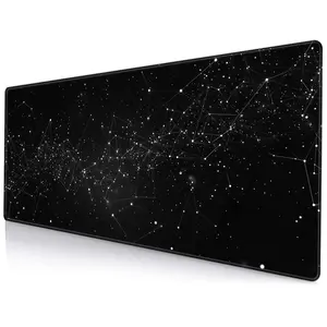 Abstract Line Pattern Mouse Pad, Large Game Mouse Pad, Computer Desk Mat, Keyboard Pad, Non-slip Office Mousepad, Table Accessories