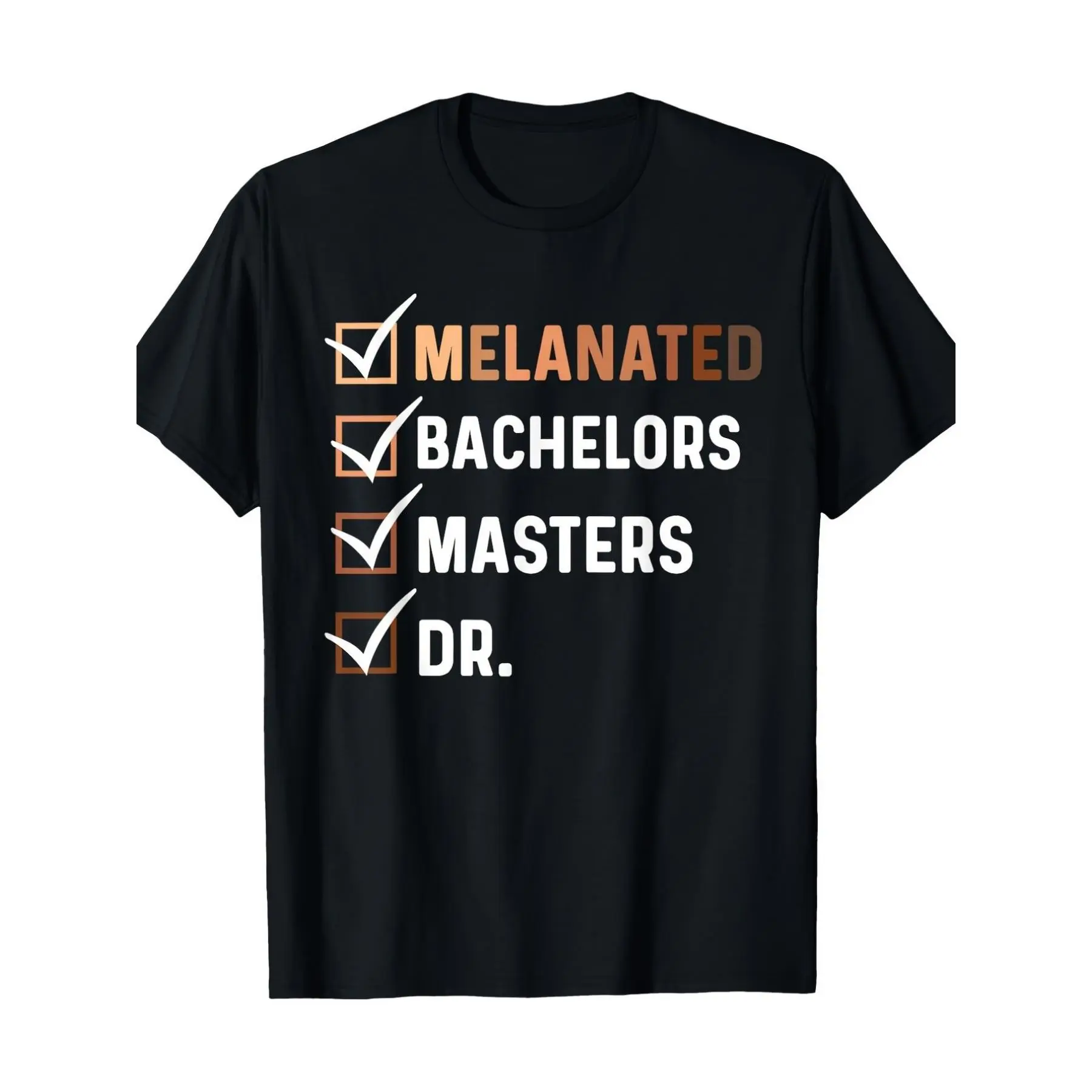 'S & 'S Short  PhD Doctorate Graduation TShirt Academic Degree with PhD EdD Dr Lettering Casual Round Neck Shirt for University Graduation Gift & Casual Attire.fashion Boutique T-shirt Casual WearPattern Print