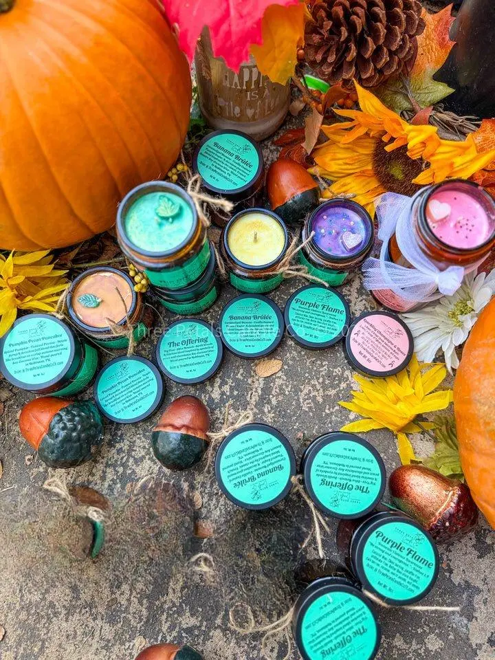 Book Nook Candle Collection – 4oz Coconut Soy, Hand-Poured Clean-Burning Wax, 20+ Hours Burn Time, Reusable & Travel-Friendly, Perfect for Reading & Prayer