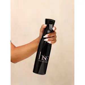 Mist Me | Continuous Spray Bottle - Haircare Spray for Gel Use in Black Plastic Bottle