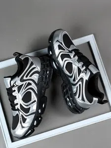 New High-Quality Men's Casual Shoes, Sneaker, Comfortable Laces, Sporty Style, Outdoor Leisure, Textile Upper, Rubber Sole, All Seasons