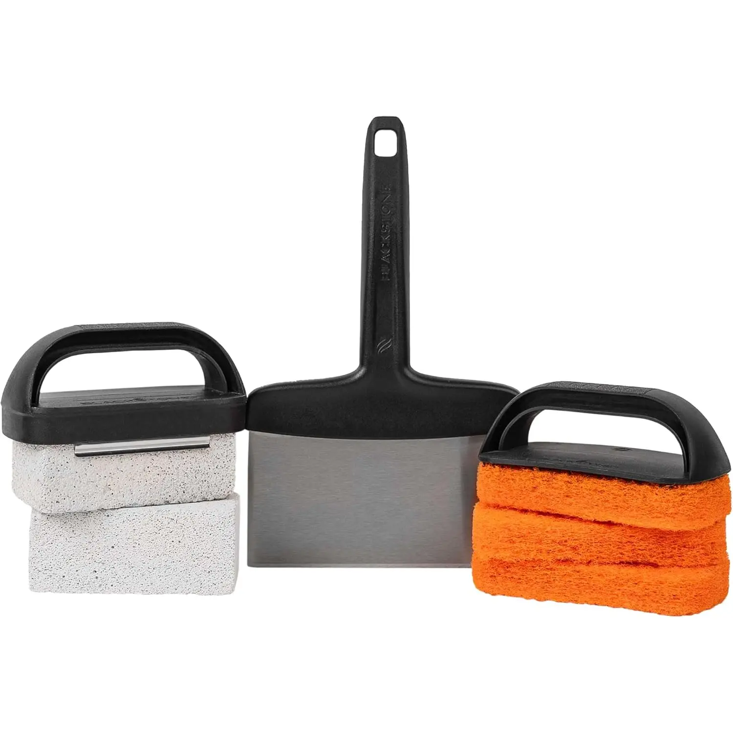 Blackstone 5060 Professional 8-Piece Griddle Cleaning Kit, Stainless Steel, Black Blackstone