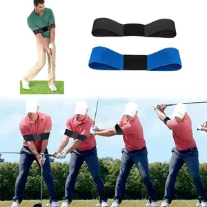 Hand Motion Practice Orthotics Beginner Assist Arm Posture Correction Elastic Band Golf Swing Correction Band honeystick