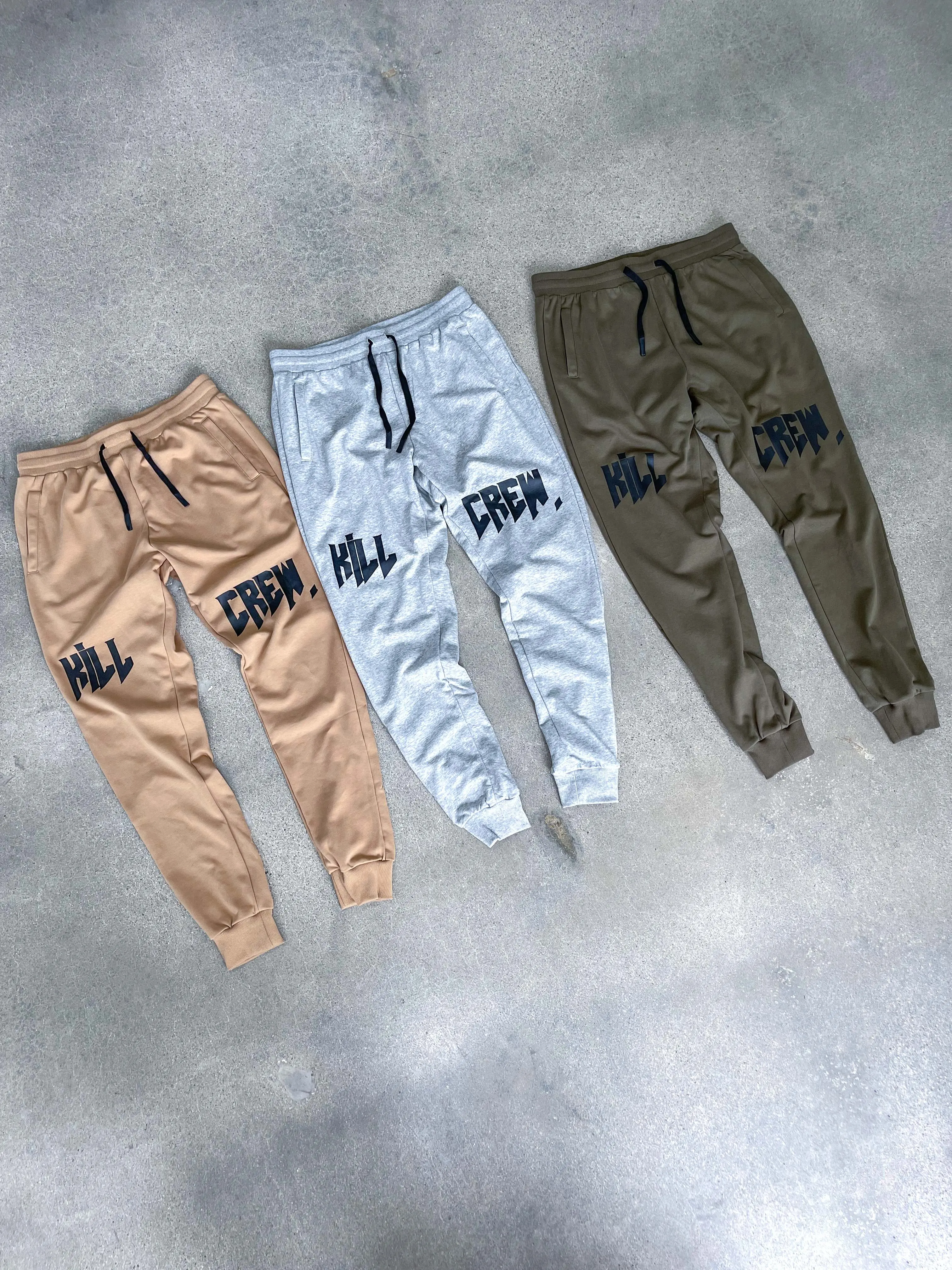 Kill Crew Athletic Joggers Banded Bottom Sweatpants Workout Clothes Kill Crew Athletic Joggers Banded Bottom Sweatpants Workout Clothes
