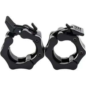 Barbell clip collar (1 pair), sports collar, gym dumbbell lock clip, fitness equipment accessoriesRAIMENTRY