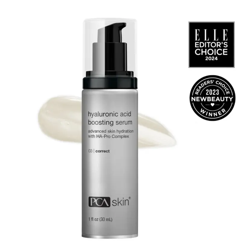 PCA Hyaluronic acid boosting serum Hydrate Smoothing Sensitive Long Lasting