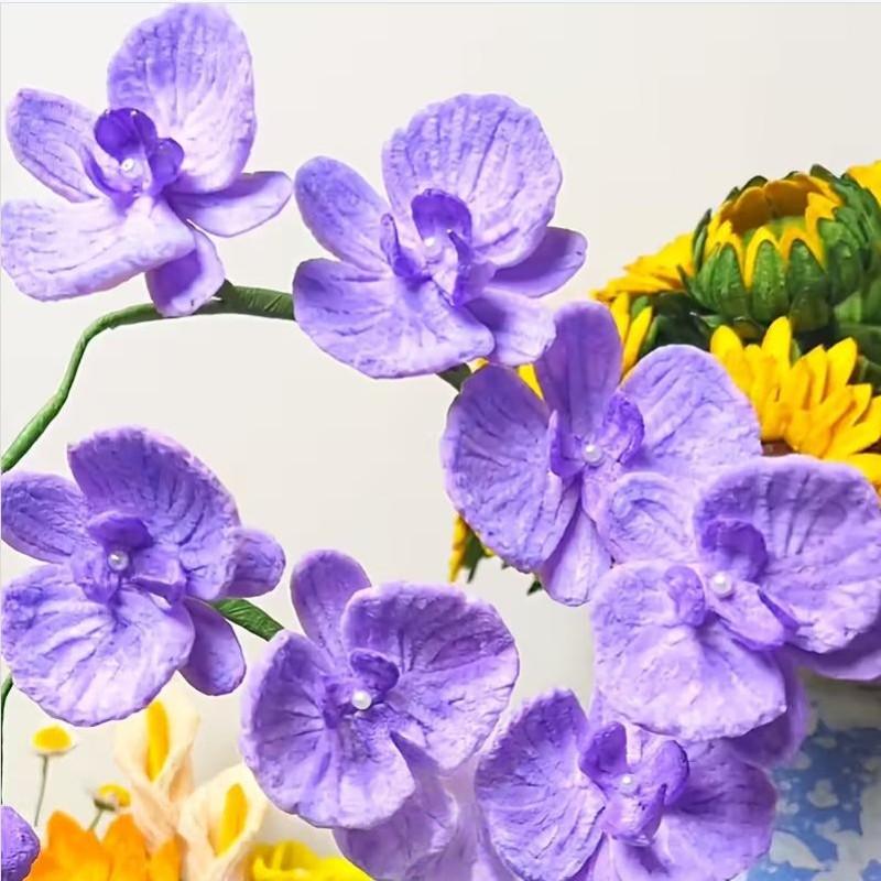 410-Piece Multi-Color Lilly Twisting Pipe Cleaner Craft Kit for DIY Projects, Perfect for Mother's Day, Graduation, Christmas Gifts, and Floral Decoration