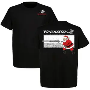 2025 Christmas Winchester 2 Sided T-shirt, Winchester Hunting Shirt, Perfect for Hunting Enthusiasts, Full Size, Full Color