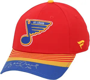 Brett Hull St. Louis Blues Autographed Reverse Retro Cap - Fanatics Authentic Certified