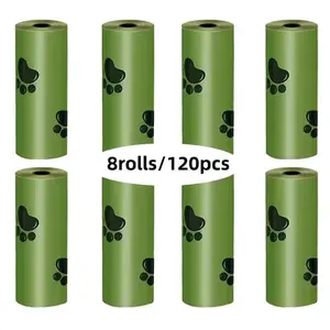 120/270/540/1080 Bags (8 Rolls, 18 Rolls, 36 Rolls ,72 Rolls) Dog Poop Cleaning Bags - Leak-proof and Odor-proof - Scented - Ideal for Pet Cleaning and Litter Box Cleaning - Thickened Leak-proof Poop Bags