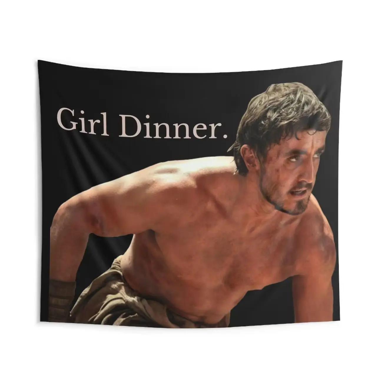 Paul Mescal Gladiator 2 Girl Dinner Tapestry