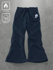 Men's Regular Fit Solid Pocket Utility Fitted Pants, Casual Comfy Trousers for Outdoor Activities, Fashion Men's Bottoms for Daily Wear, Menswear