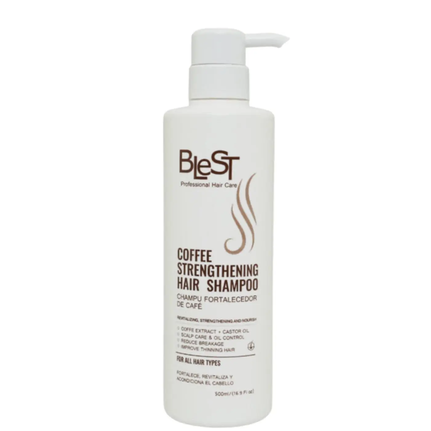 Blest Shampoo Cofee Strengthening Hair
