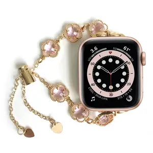 Casing Bee Sakura Blush Watch Band for Smart Watch, Bracelet Wristband Compatible with Smart Watch Series Wearable Luxury