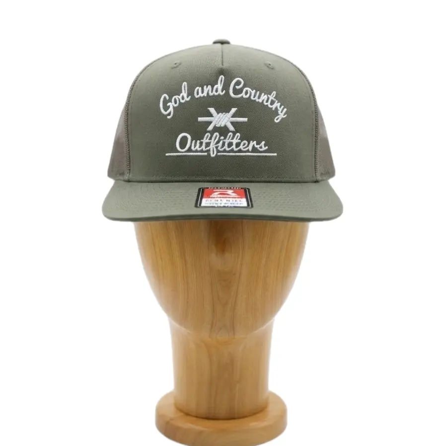 God and Country Outfitters Hat Army Green