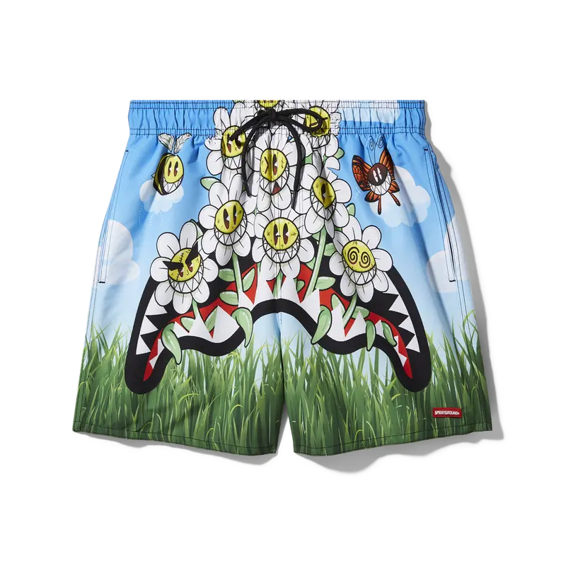 CRAZY DAISIES SWIM SHORTS