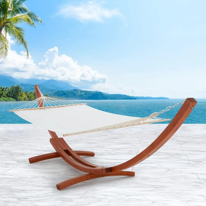 2 Person Spreader Bar Hammock with Stand 2 Person Spreader Bar Hammock with Stand