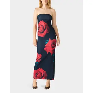 Betsey Johnson ROSE REVERIE DRESS RED