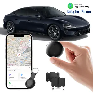 GPS Tracker for Vehicles, Mini GPS Trackers Device with Weatherproof Magnetic Case - No Monthly Fee-Works with Apple Find My (iOS only)-Best Hidden