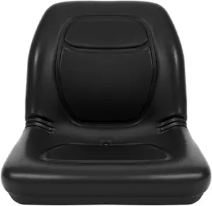 HECASA Black Seat Competible with John Deere Gator Models 6X4 CX 4X2 4X4 TX 6X4 XUV 620i XUV 850D Suitable For Most Tractors, UTV/ATVs, Tkid Steer Loaders, Other Lawn And Garden Equipment Plastic