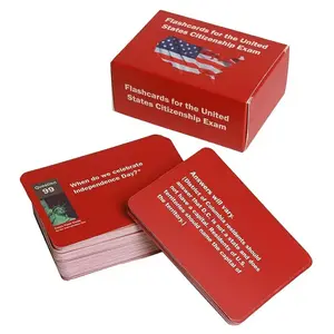 US Citizenship Test 2025 Flashcards - 100 Questions & Answers for Naturalization Exam - Study Guide for USCIS Interview & Immigration Prep