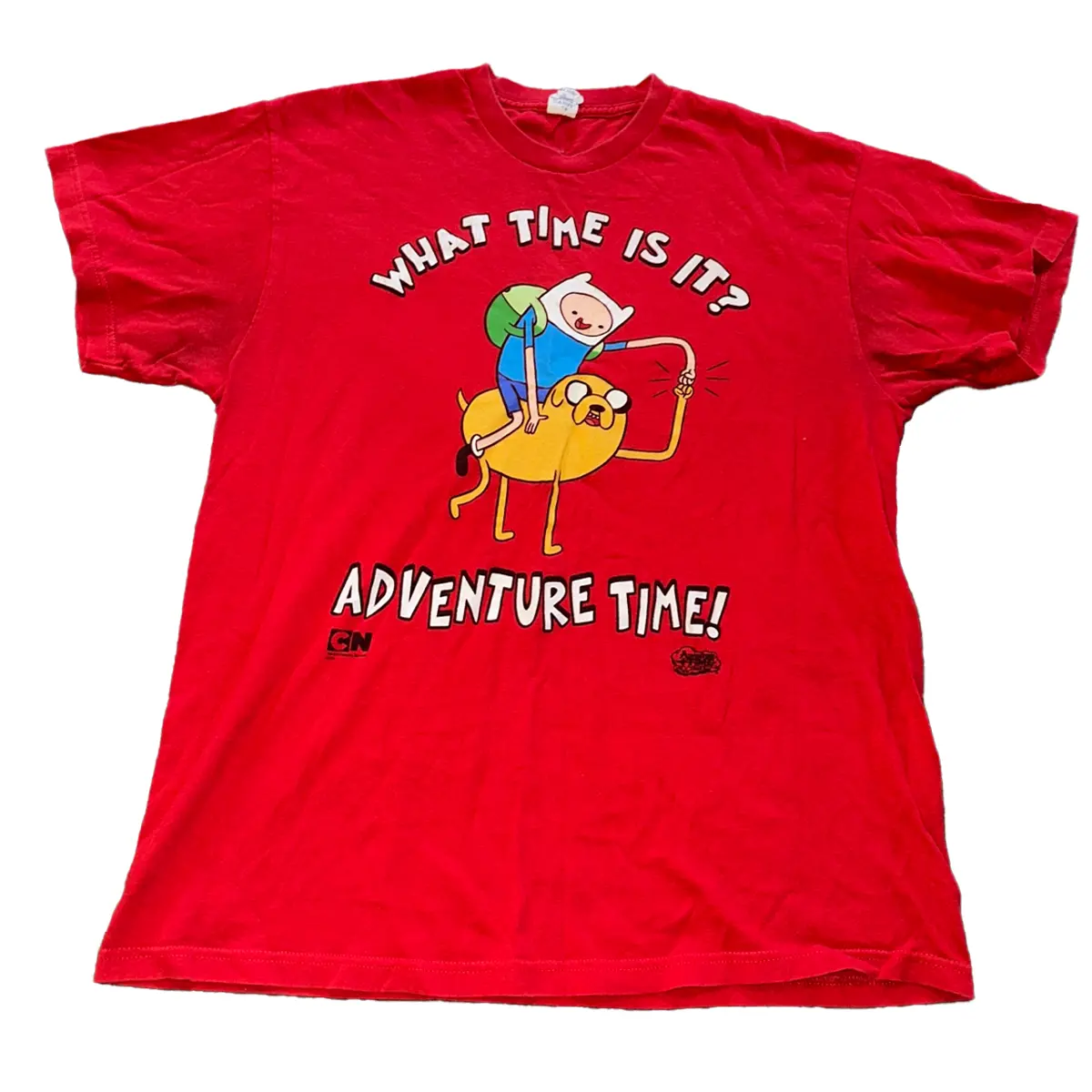 What Time Is It Adventure Time Cartoon T-Shirt Adventure Cartoon Graphic Tee Unisex T-Shirt Gift For Men Women Menswear Essential Tee for All