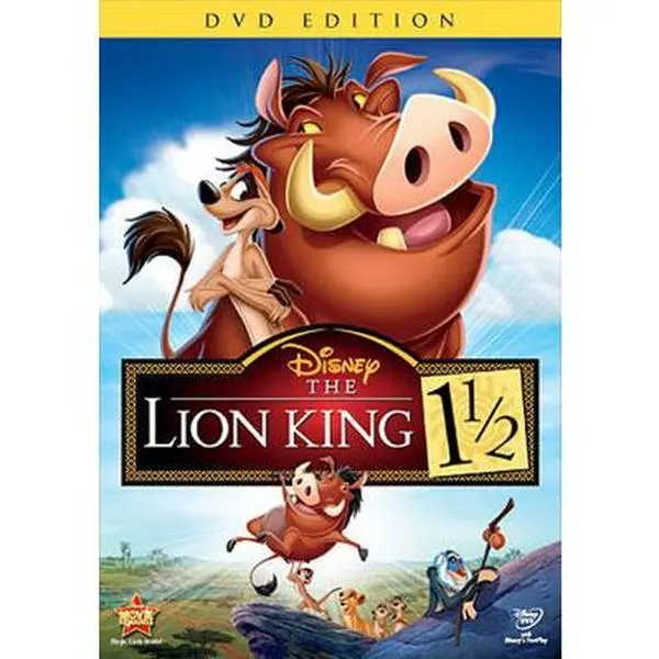 USED-The Lion King 1 1/2 (DVD)
