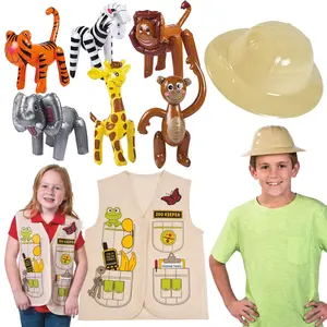 Zookeeper Dress-Up Kit with Animals for 12