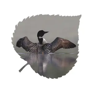 Loon Aspen Leaf Wall Art
