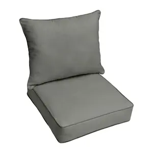 Sunbrella Deep Seating Pillow and Cushion Set25x25x5