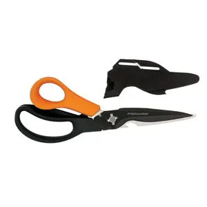 Fiskars Garden Scissors, 7-in-1 Garden Shears Multi-Tool with Sheath Fiskars Garden Scissors, 7-in-1 Garden Shears Multi-Tool with Sheath