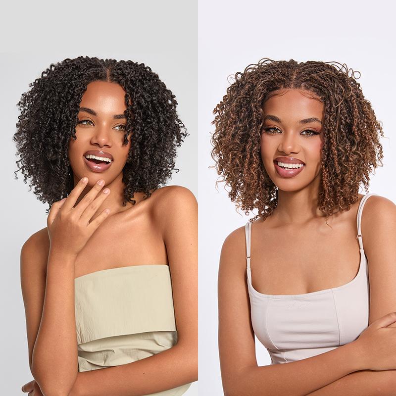 Frodio Veralux™ Fiber 12'' Synthetic Wig Micro Twist Curly Wigs 11X4 Closure HD Lace Dreadlock Wig TikTokShopBlackFriday Frodio Veralux™ Fiber 12'' Synthetic Wig Micro Twist Curly Wigs 11X4 Closure HD Lace Dreadlock Wig TikTokShopBlackFriday