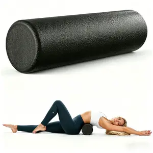 Foam Roller, Deep Tissue Muscle Massage Tool for Back, Leg, Hip Flexor Relief and Recovery, Ideal for Home Gym and Yoga Fitness