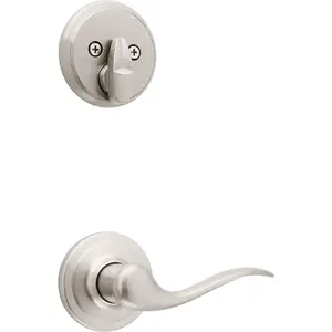 Kwikset 966TNL-LH Tustin Left Hand Single Cylinder Interior Pack Satin Nickel