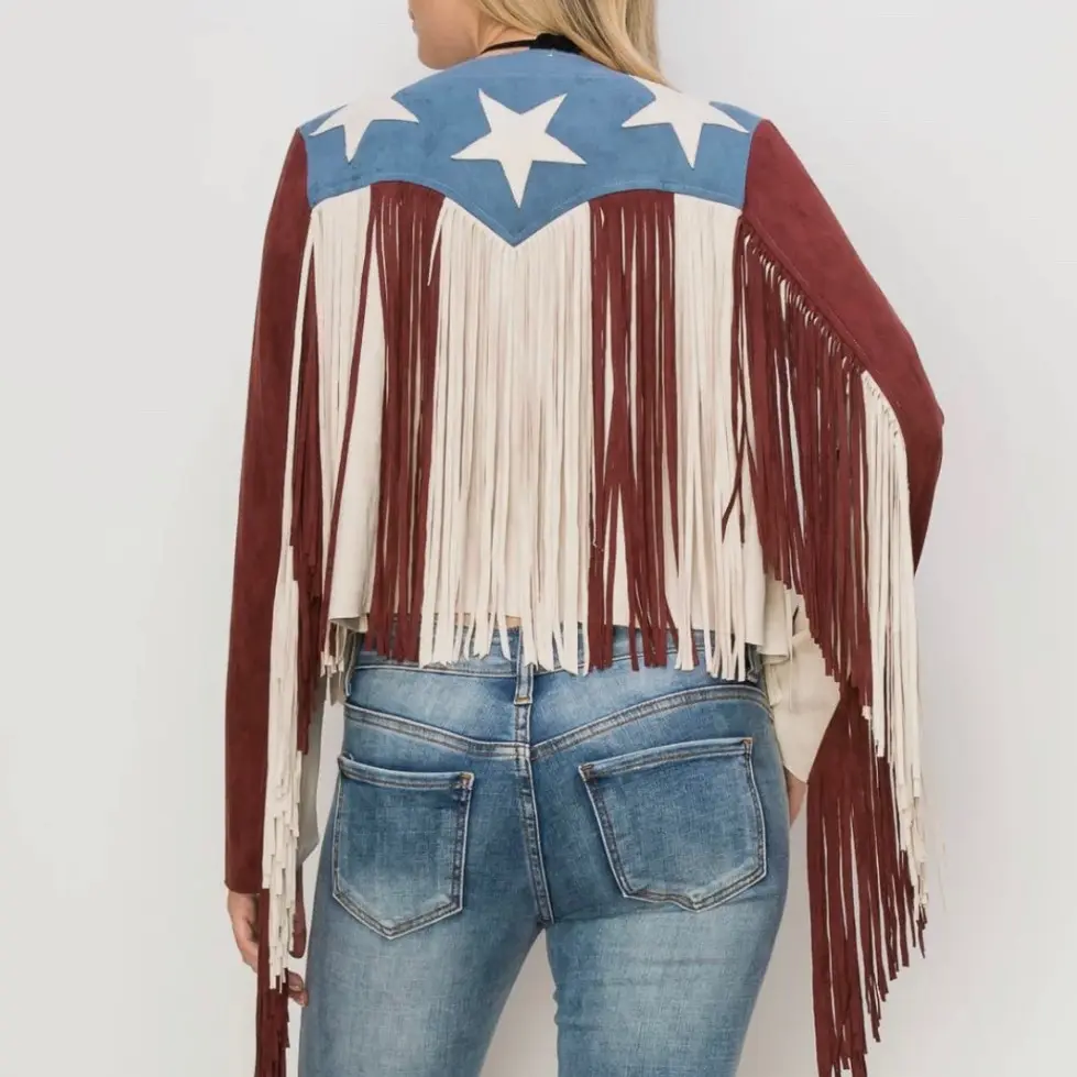 American Woman Faux Suede Jacket