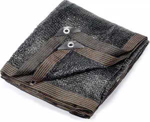 70% Black Shade Cloth, 12 x 6 FT Garden Sun Shade Netting. Durable Mesh Tarp with Grommets, Shading Anti for Garden, Greenhouse,  Growing, Outdoor Barbecue,Pergola etc.