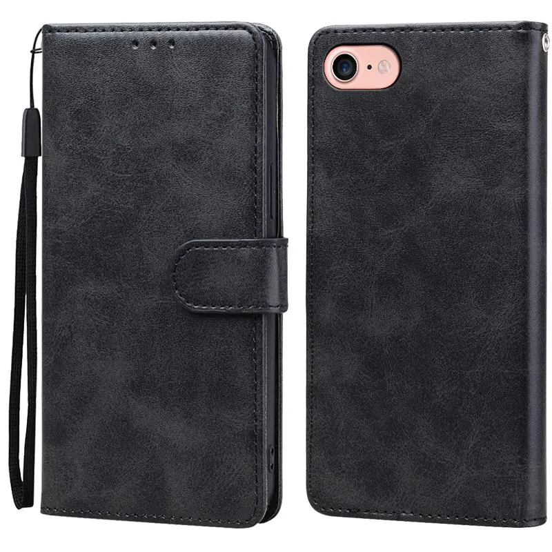 For iPhone SE 2020 Case Leather Flip Cover for iPhone 6 6S 7 8 Plus Cases Magnetic Wallet Phone Case For iPhon 6 6s Cover Coque