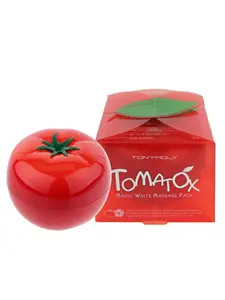 TONYMOLY Tomatox Magic Massage Pack - Hydrating Korean Wash-Off Face Mask for Glowing & Anti-Aging Skin, 2.8 oz