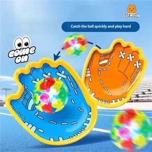 GOFMOON Toss and Catch Ball Game with 2 Paddles for Adult or Kids, Outdoor Toys for Family Camping, Beach & Yard Games, Gifts for 3-12 Year Old