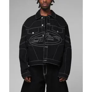 Loiter Daytona Denim Jacket Black