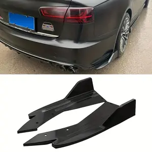 Universal Car Rear Bumper Guards, Anti-Collision and Scratch Protection, Side Skirt Spoiler, Vehicle Tail Modification Accessories