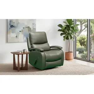Klaussner Riposo Leather Recliner Chair