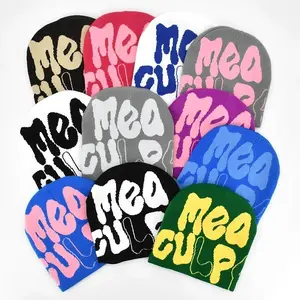 Y2k Beanies Cozy Winter Cap & Fashion Statement for Girls & Boys Warm Knitting Hats for Couples and Gifts Windproof Beanies for Skateboarding Skiing Biking and Running Acrylic Double Knit Unisex Winter Sports Cap