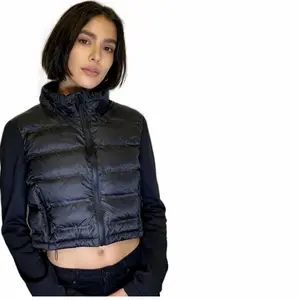 Women's Black Quilted Short Puffer Vest - Stylish & Warm Winter Outerwear