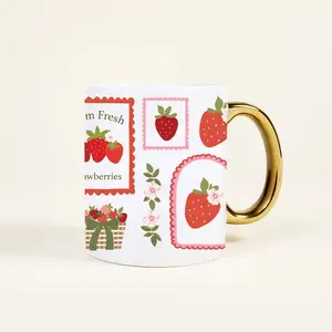Strawberry Ceramic Mug