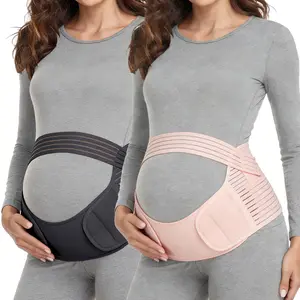 Maternity Belt, Pregnancy 3 in 1 Support Belt for Back/Pelvic/Hip, Maternity Band Belly Support for Pregnancy Moms Must Have Belly Support Band