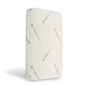 Wonder Living Mini Crib Mattress, 100% Organic Cotton Cover, Breathable, Premium Foam Interior, 5’’ Thickness Firm, Non Toxic